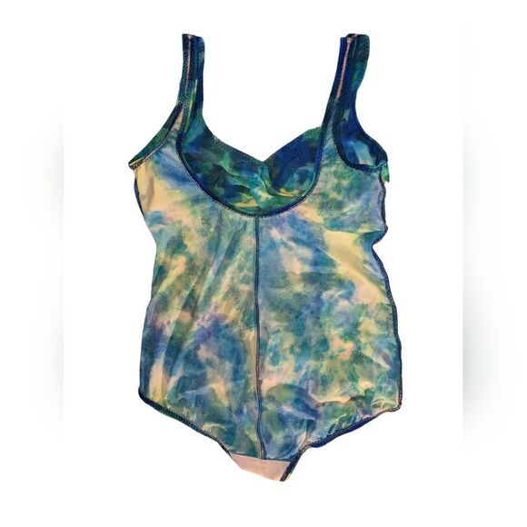 T.H.E. blue tie dye swimsuit - Picture 8 of 12